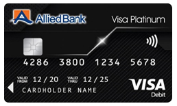 Visa Platinum Debit Card