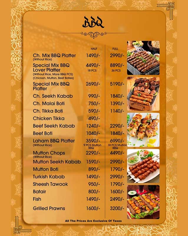 Yumto -The House of Arabic Mandi menu